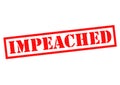 IMPEACHED Royalty Free Stock Photo