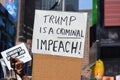 Impeachment rally New York City