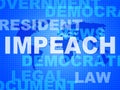 Impeachment Words To Impeach Corrupt President Or Politician