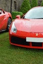 Impeccable Ferrari 488 covered in rain