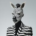 Zebra Gentleman: Stripes of Class