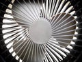 The impeller and fan blades cover Royalty Free Stock Photo