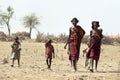 Impending famine by climate change, Ethiopia Royalty Free Stock Photo