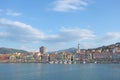 Imperia Oneglia Waterfront Royalty Free Stock Photo