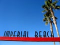 Imperial Beach City Sign Royalty Free Stock Photo