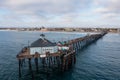 Imperial Beach Pier and Tin Fish Restaurant, San Diego California