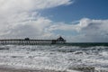 Imperial Beach San Diego California Pier Royalty Free Stock Photo