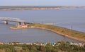 Imperial Bridge across the Volga River in Ulyanovsk