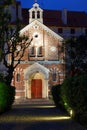 The Imperial Chapel Building in Biarritz , France