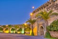 Imperial City door at Meknes, Morocco Royalty Free Stock Photo