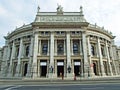 Imperial Court Theatre or The Burgtheater K.K. Hofburgtheater oder K.K. Theater an der Burg, Wien - Vienna, Austria Royalty Free Stock Photo