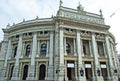 Imperial Court Theatre or The Burgtheater K.K. Hofburgtheater oder K.K. Theater an der Burg, Wien - Vienna, Austria Royalty Free Stock Photo