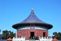 The imperial dome of Tiantan Park in Beijing Royalty Free Stock Photo