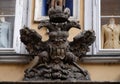 Imperial eagle emblem in Graz Royalty Free Stock Photo
