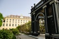 Imperial gardens of schonbrunn palace in Vienna