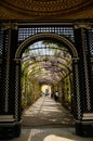 Imperial gardens of schonbrunn palace in Vienna