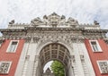 Imperial gate at Dolmabahce Palace in Istanbul Royalty Free Stock Photo