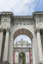 Imperial gate at Dolmabahce Palace in Istanbul Royalty Free Stock Photo