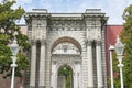 Imperial gate at Dolmabahce Palace in Istanbul Royalty Free Stock Photo