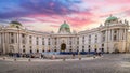 Imperial Hofburg palace in Vienna, Austria Royalty Free Stock Photo