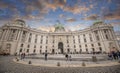 Imperial Hofburg palace in Vienna, Austria Royalty Free Stock Photo