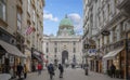 Imperial Hofburg palace in Vienna, Austria Royalty Free Stock Photo