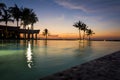 Imperial Hotel swimming pool, Brunei Royalty Free Stock Photo