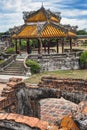 Imperial Minh Mang Tomb in Hue, Vietnam