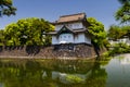 Imperial Palace castle with reflection Royalty Free Stock Photo