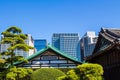 Imperial Palace East Gardens in Tokyo, Japan Royalty Free Stock Photo