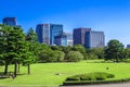 Imperial Palace East Gardens in Tokyo, Japan Royalty Free Stock Photo