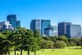 Imperial Palace East Gardens in Tokyo, Japan Royalty Free Stock Photo