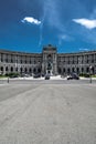 Imperial Palace Hofburg And Famous Square Heldenplatz In The Inner City Of Vienna In Austria Royalty Free Stock Photo