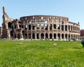 Outside of Imperial Roman Coliseum