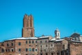 Imperial Roman Forum Rooftop Snow