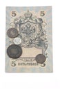 Imperial Russian money Royalty Free Stock Photo