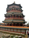 Tower of Buddhist Incense at Longevity Hill, The Summer Palace, Beijing , China Royalty Free Stock Photo