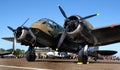 Imperial War Museum. Duxford, Cambridgeshire, UK. 2019 Battle of Britain air show. Bristol Blenheim 1. Royalty Free Stock Photo