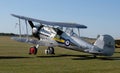 Imperial War Museum. Duxford, Cambridgeshire, UK. 2019 Battle of Britain air show. Gloster gladiator. Royalty Free Stock Photo