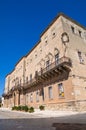 Imperiali-Filotico Palace. Manduria. Puglia. Italy. Royalty Free Stock Photo