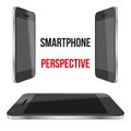 Impersonal Smartphone perspective realistic