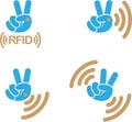 Implantable RFID tag Icon