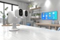 Implement advanced security technology in your house using CCTV cameras, dual lenses, and digital accessories for a secure, guarde