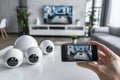Implement artificial intelligence in film techniques for protective measures within network-connected systems.