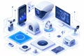 Implement automated alert systems in your house with a secure watch, integrating light features and tamper-resistant technology fo