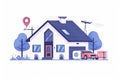 Implement different alarm controls in your home security system using CCTV to educate about secure video management and setup.