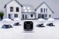 Implement digital camera technology with real-time surveillance for home safety using video technology and protective measures.
