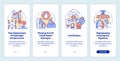Implement hydrogen economy onboarding mobile app screen