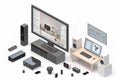 Implement a safeguard with a security alarm and remote production in your house using a wireless camera system for enhanced protec