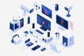 Implement surveillance cameras in home settings to safeguard secure digital communication with advanced recording technology.